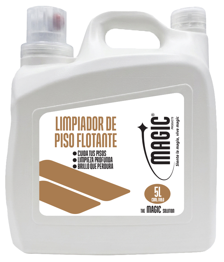 Limpiador de Piso Flotante — envase Magic Products