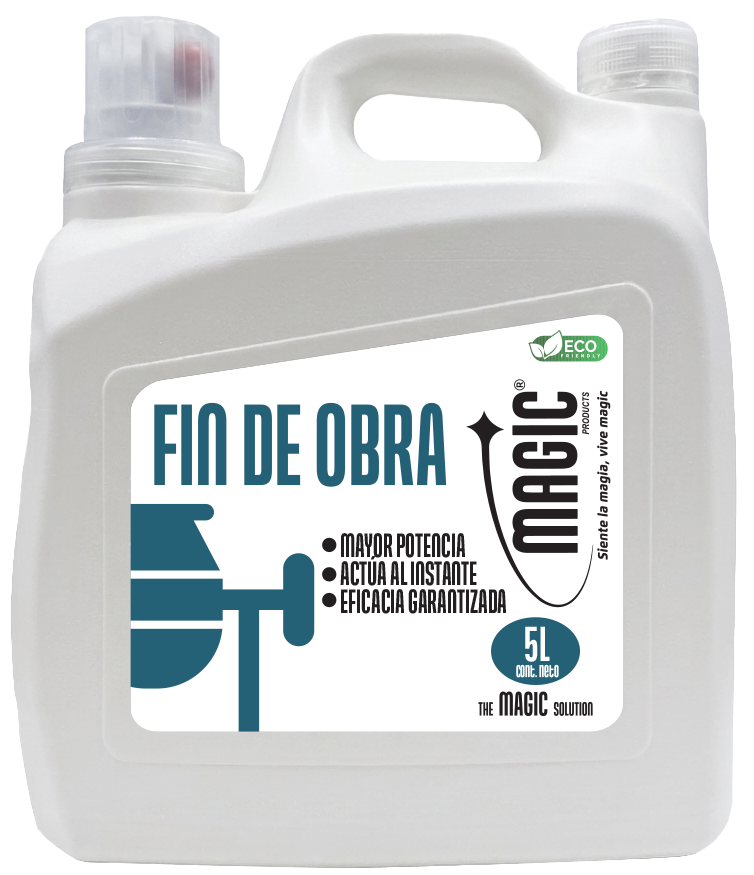 Fin de Obra — envase Magic Products
