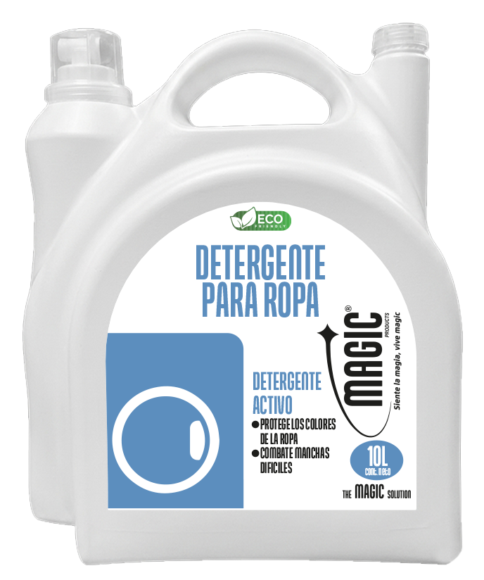 Detergente Líquido Activo — envase Magic Products